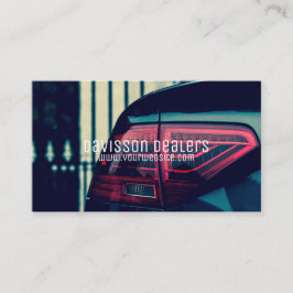 Modernes Auto für den Automobilbau Visitenkarte