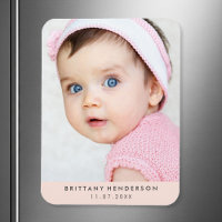 Modernes Baby-Foto | Rosa