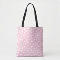 Modernes Babypink und Weißes Muster aus dem Mittel