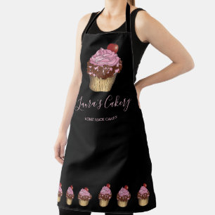 Modernes Bäckerei Cupcake Koch Catering Süßigkeite Schürze