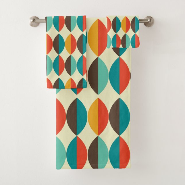 Modernes Badetuch aus dem Mittelalter, Linsenmuste Badhandtuch Set (Insitu)