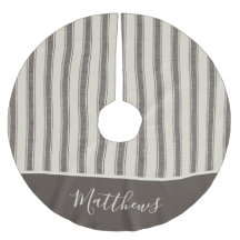 Modernes Bauernhaus Grau Ticken Weihnachten