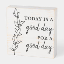 Modernes Bauernhaus Holzblock