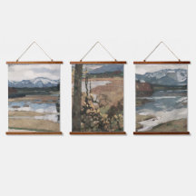 Modernes Bauernhaus Landschaft Kunst