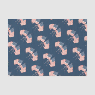 Modernes Bauernhaus Vintag rustikale amerikanische Seidenpapier