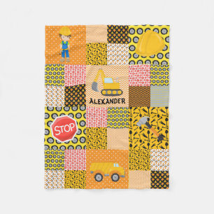 Modernes Baukasten Fleecedecke