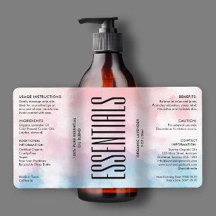 Modernes Beauty Pink Blue Cloud - Inhaltsstoffe Pr