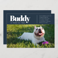 Modernes, benutzerdefiniertes Foto für Welpenhunde