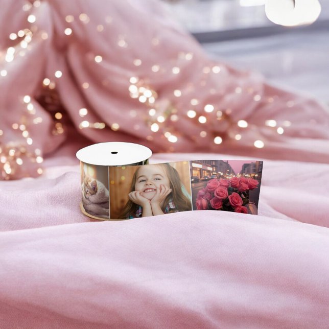 Modernes, benutzerdefiniertes Foto oder Logo für I Satinband (Von Creator hochgeladen)