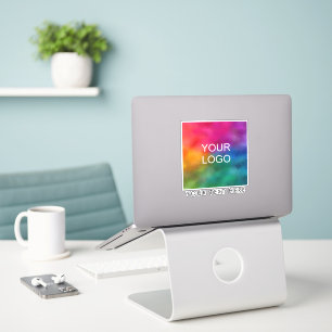 Modernes, benutzerdefiniertes Upload-Business-Logo Aufkleber