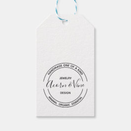 Modernes Berufliches Branding | Kraft Geschenkanhänger