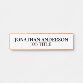 Modernes, Berufliches Bürozeichen Türschild