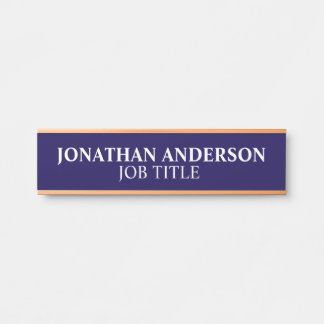 Modernes, Berufliches Bürozeichen Türschild