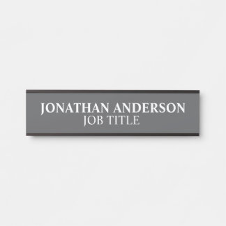 Modernes, Berufliches Bürozeichen Türschild