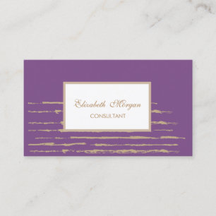 Modernes, Berufliches Design, gestreift Visitenkarte