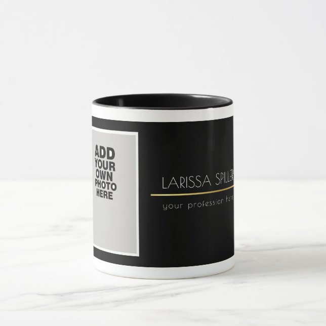 modernes berufliches Foto Tasse (Zentrum)
