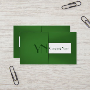 Modernes Berufliches Green Case - Visitenkarte