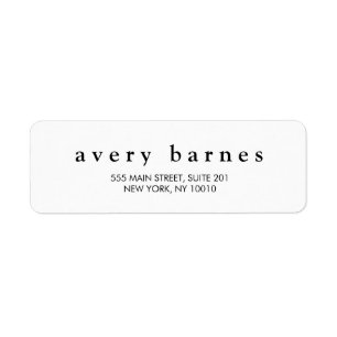 Modernes Berufliches Label