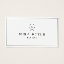 Modernes Berufliches Monogramm