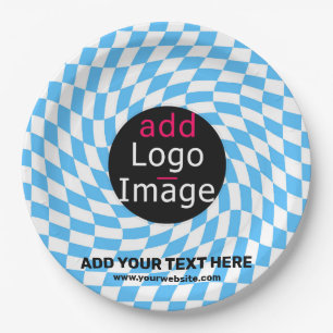 Modernes Berufliches Schachbrett für kundenspezifi Pappteller