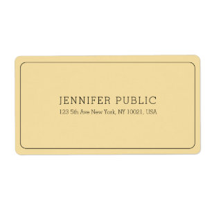 Modernes, Berufliches Template Gold Shipping