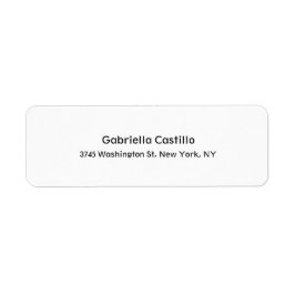 Modernes, Berufliches Trendy Simple White