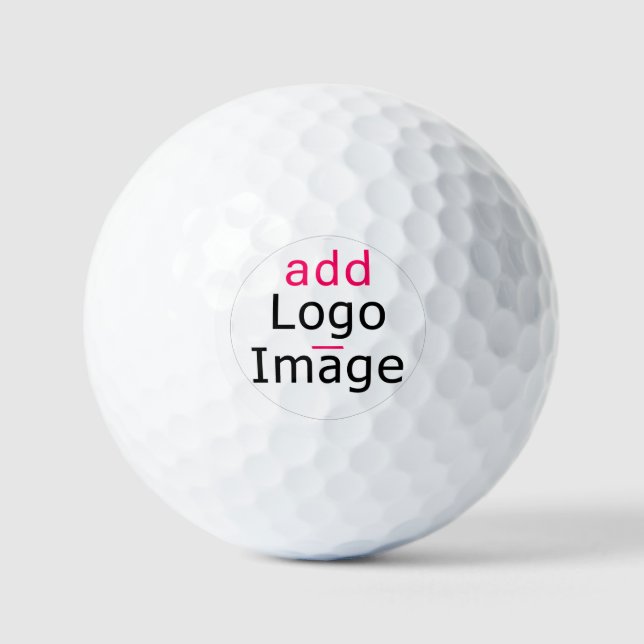 Modernes, Berufliches und individuelles Business Golfball (Vorderseite)