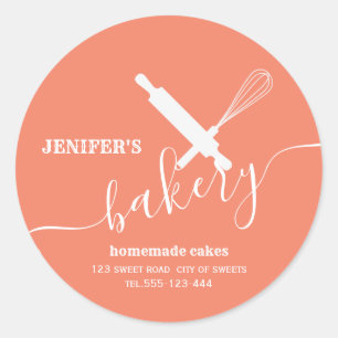 Modernes, Berufliches Walzen von Button Runder Aufkleber