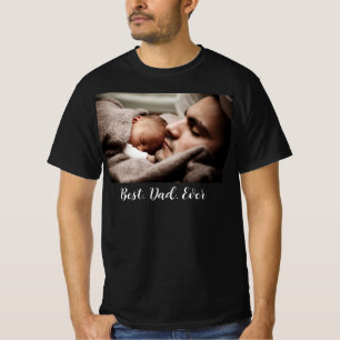 Modernes Best Vater je Vatertag maßgeschneidertes T-Shirt