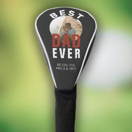 Modernes Best Vater Jeden Vatertag Foto Golf Headcover