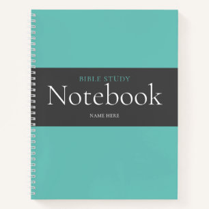 Modernes Bibelstudienbuch Notizbuch