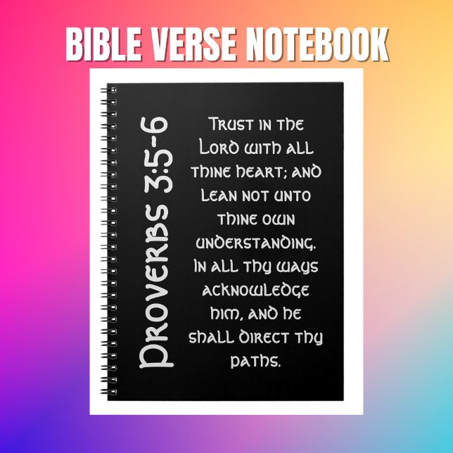 Modernes Bibelstudium Notizblock (Bible Verse Notebooks)