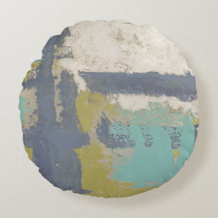 Modernes Bild für freie Ausdrücke Rundes Kissen