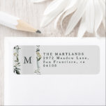 Modernes Blätterteig eucalyptus grau, elegant<br><div class="desc">Moderne Blätter eucalyptus Skript grau grün elegant stilvoll.</div>