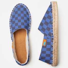 Modernes blaues kroatisches Prüfbrett-Muster