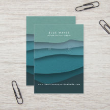 Modernes Blue Ocean Waves