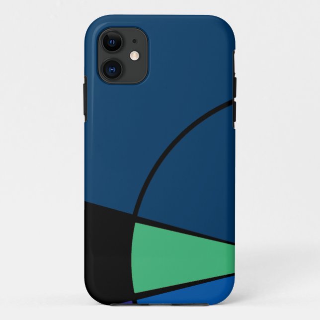 Modernes Bluemore Case-Mate iPhone Hülle (Rückseite)