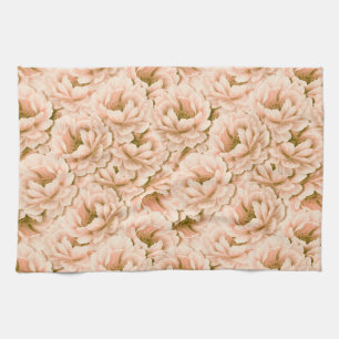 Modernes Blume-Muster für Wasserfarben Geschirrtuch