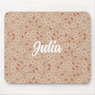 Modernes Blumenmuster Mousepad