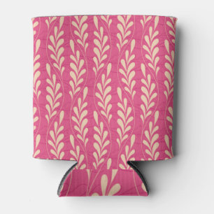 Modernes Blumenmuster: Stilvolles Muster. Dosenkühler