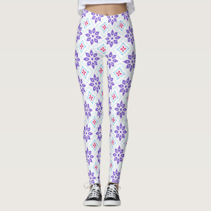 Modernes Blumenzeitalter Leggings