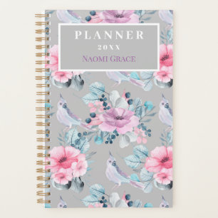 Modernes Blumenzeitalter Planer