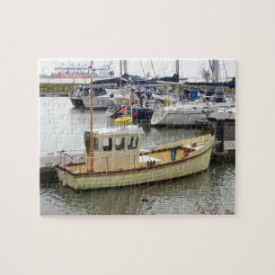 Modernes Boat Traditioneller Stil Puzzle