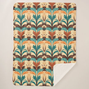 Modernes Boho aus dem Mittelalter Sherpadecke