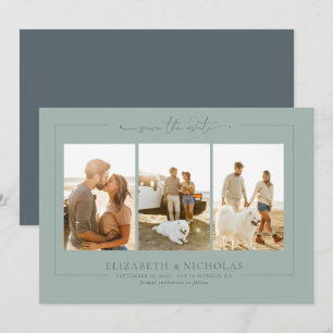 Modernes Boho Ocean Glass 3 FOTO SAVE THE DATE