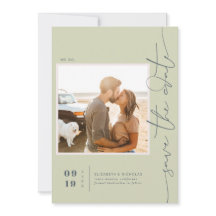 Modernes Boho Ocean Glass | FOTO SAVE THE DATE