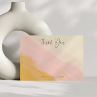 Modernes Boho Pink Yellow Niedlich Script Brautpar