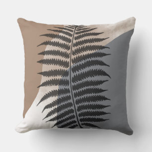 Modernes botanisches Abstrakt Kissen