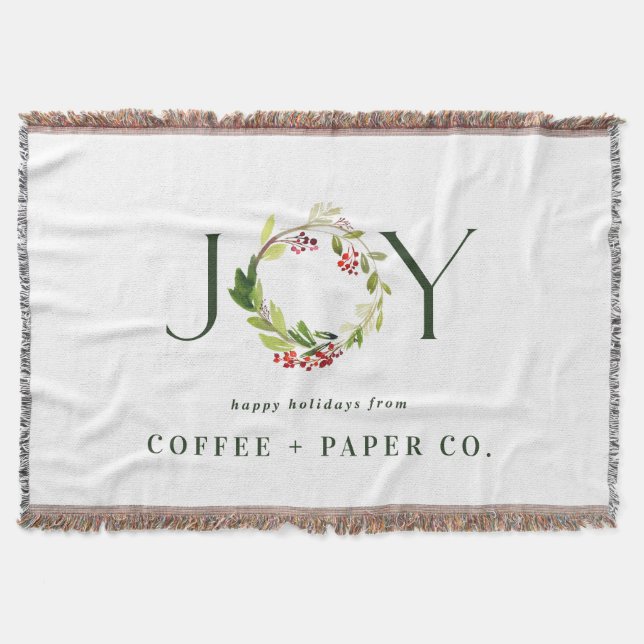 Modernes botanisches, elegantes Geschenk in Aquare Decke (Vorderseite)