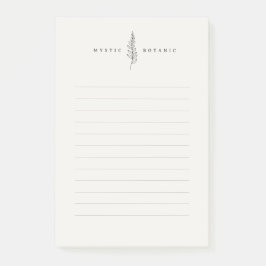 Modernes Botanisches Leaf I Post-it® Notes Post-it Klebezettel